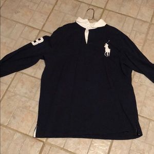 Long sleeve polo